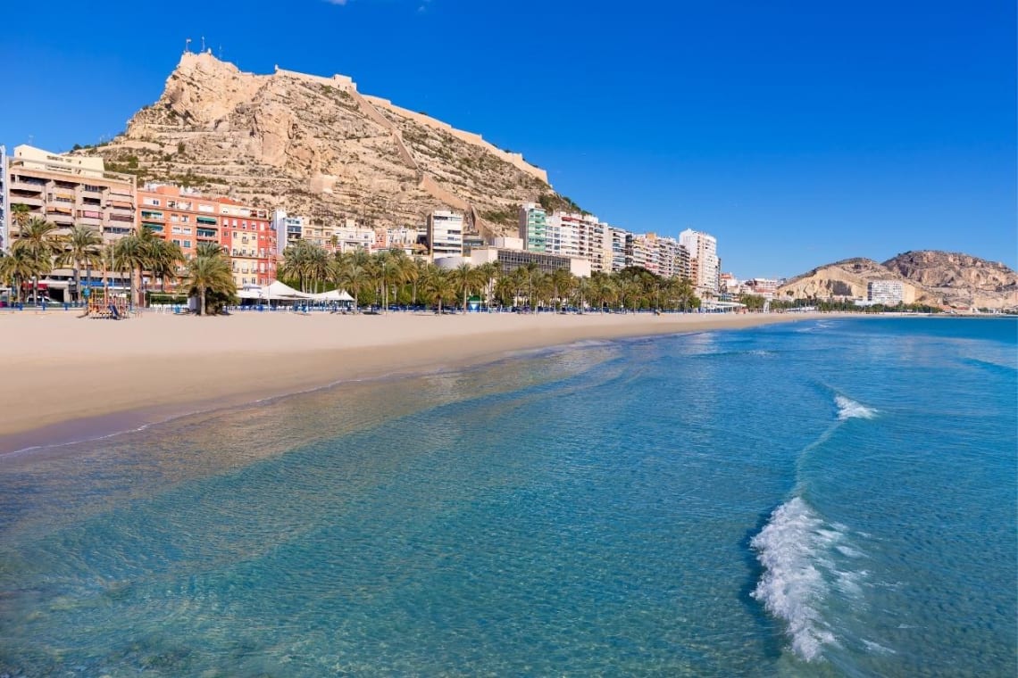 Illustrative Spain road-trip scene for Gran Canaria Airport Car Hire