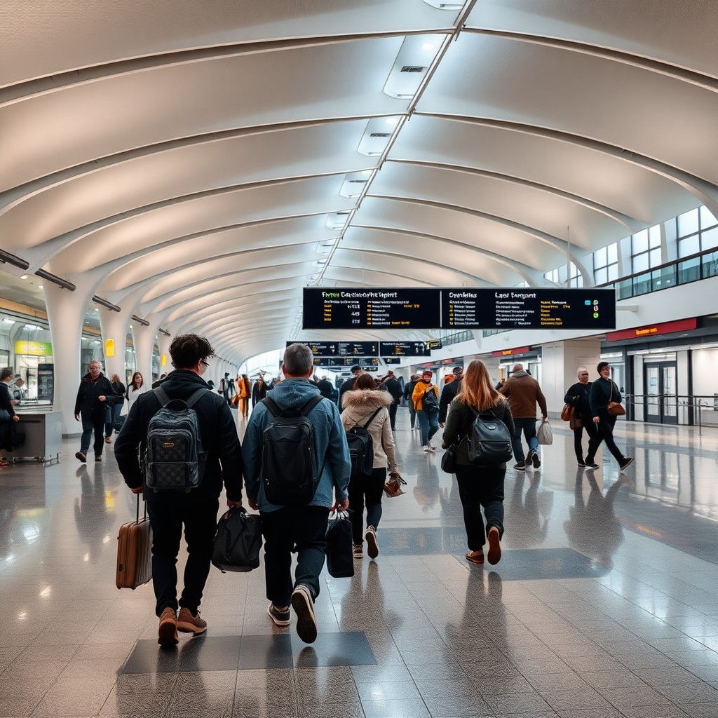 Car hire Bologna Airport — BLQ terminal and rental car pickup area