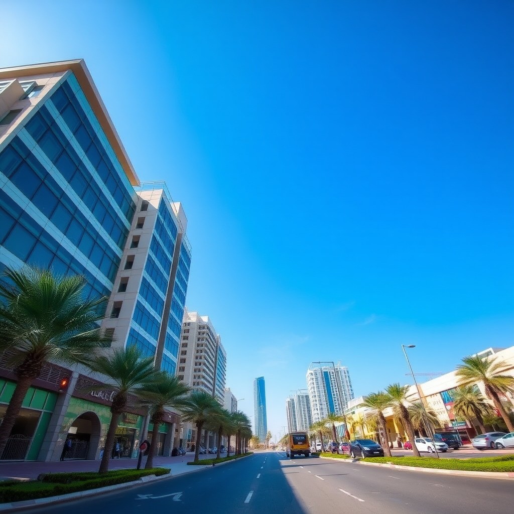 Car hire in Ajman City Centre — scenic landscape