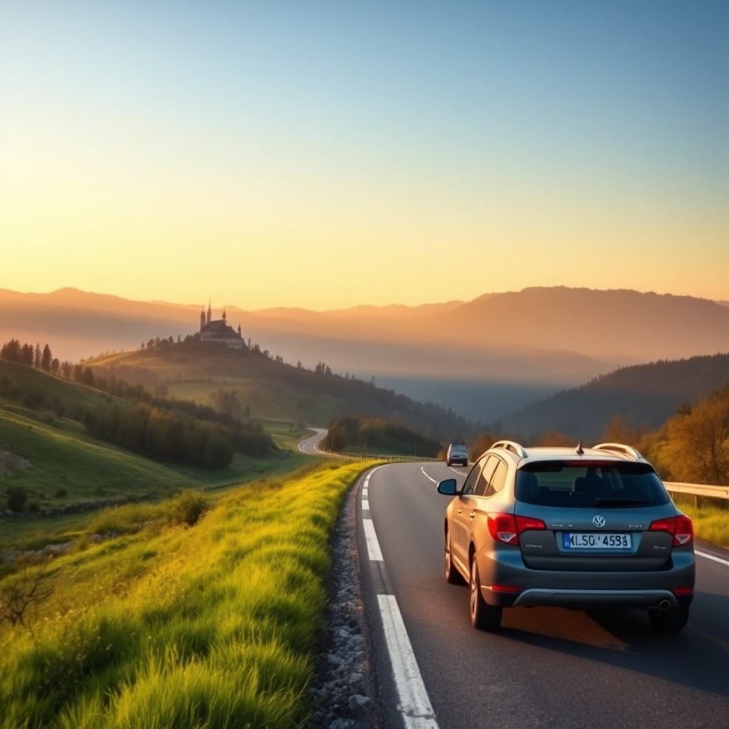 Bulgarian mountain and coastal road-trip scenery