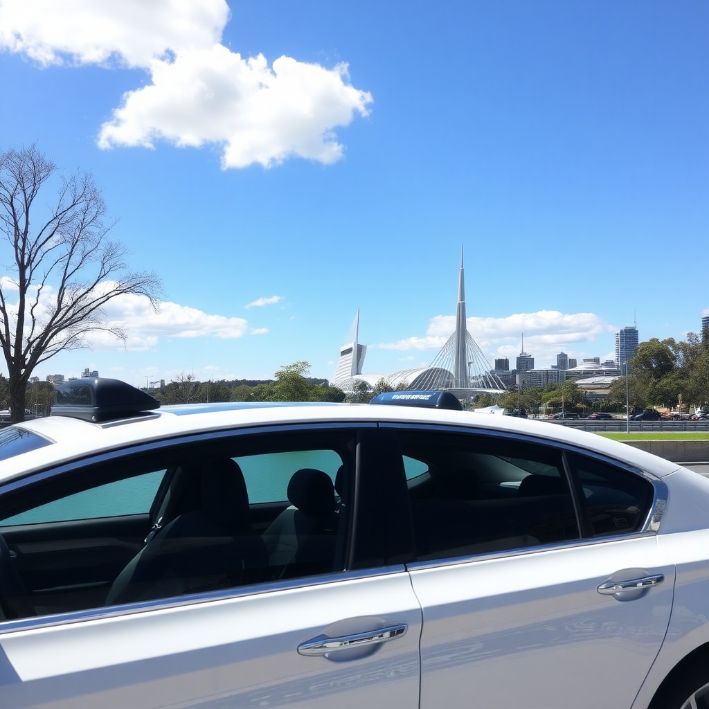 Canberra city, Parliament House and Lake Burley Griffin