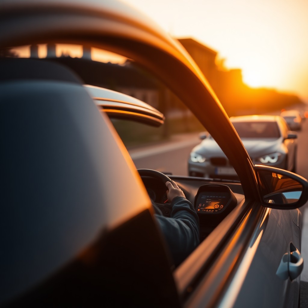 Car-hire journey in Johannesburg, South Africa