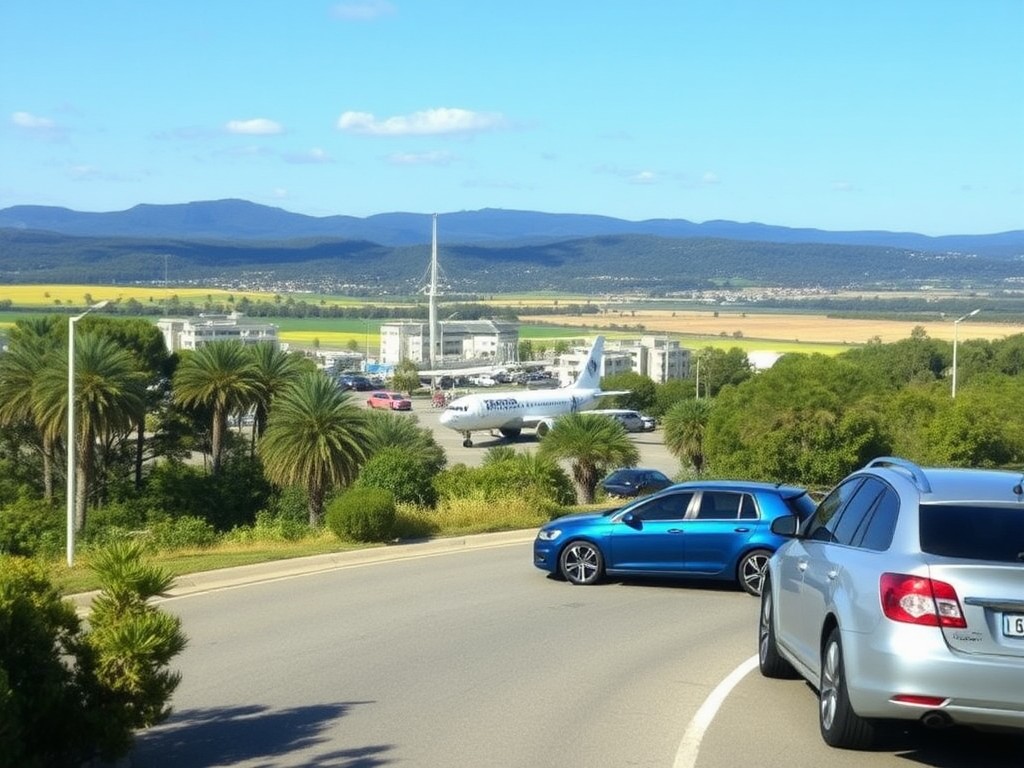 Illustrative USA car-hire scene for Westchester Airport Car Hire