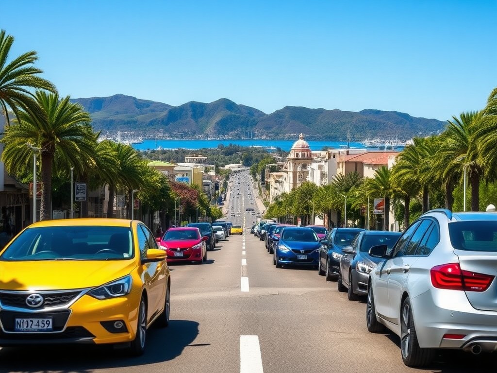 Illustrative USA car-hire scene for South End Avenue Car Hire