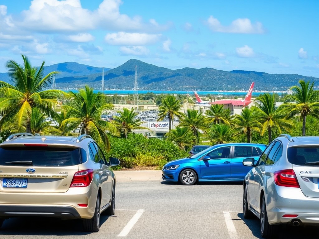 Illustrative USA car-hire scene for West Palm Beach Airport Car Hire