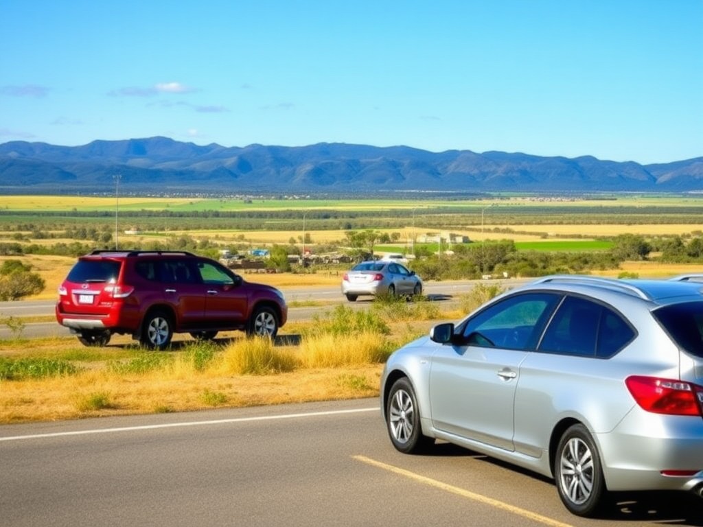 Illustrative USA car-hire scene for Walla Walla Airport Car Hire