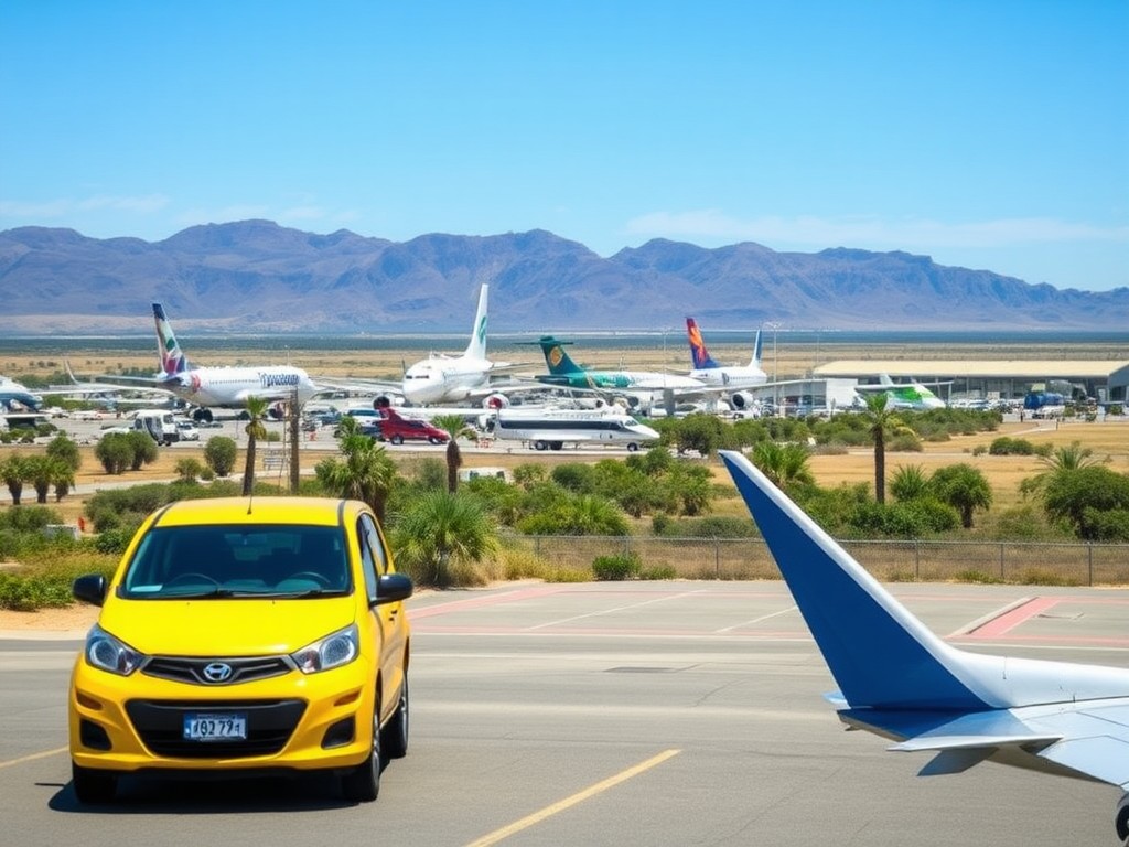 Illustrative USA car-hire scene for Yuma Airport Car Hire