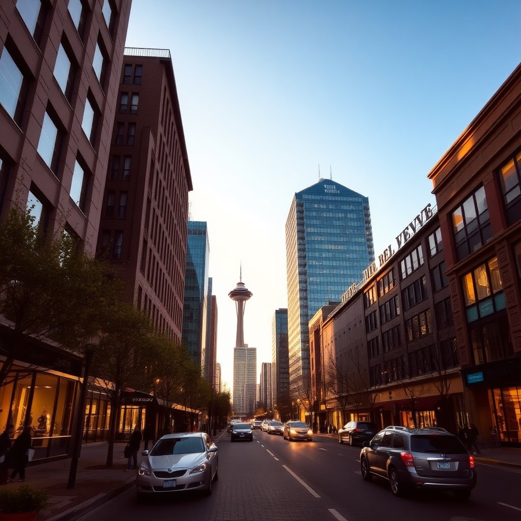 Car Hire Bellevue Downtown