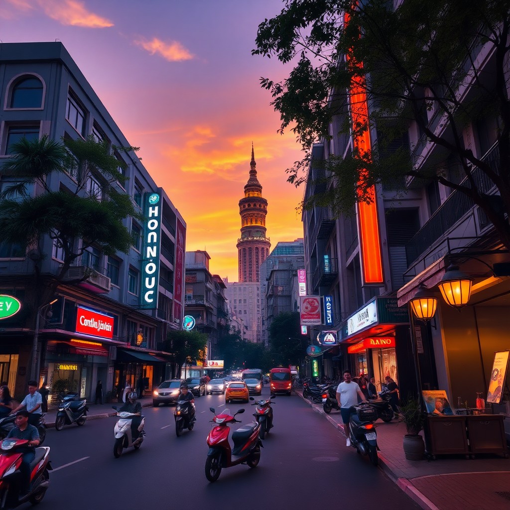 Car Hire Hanoi Downtown