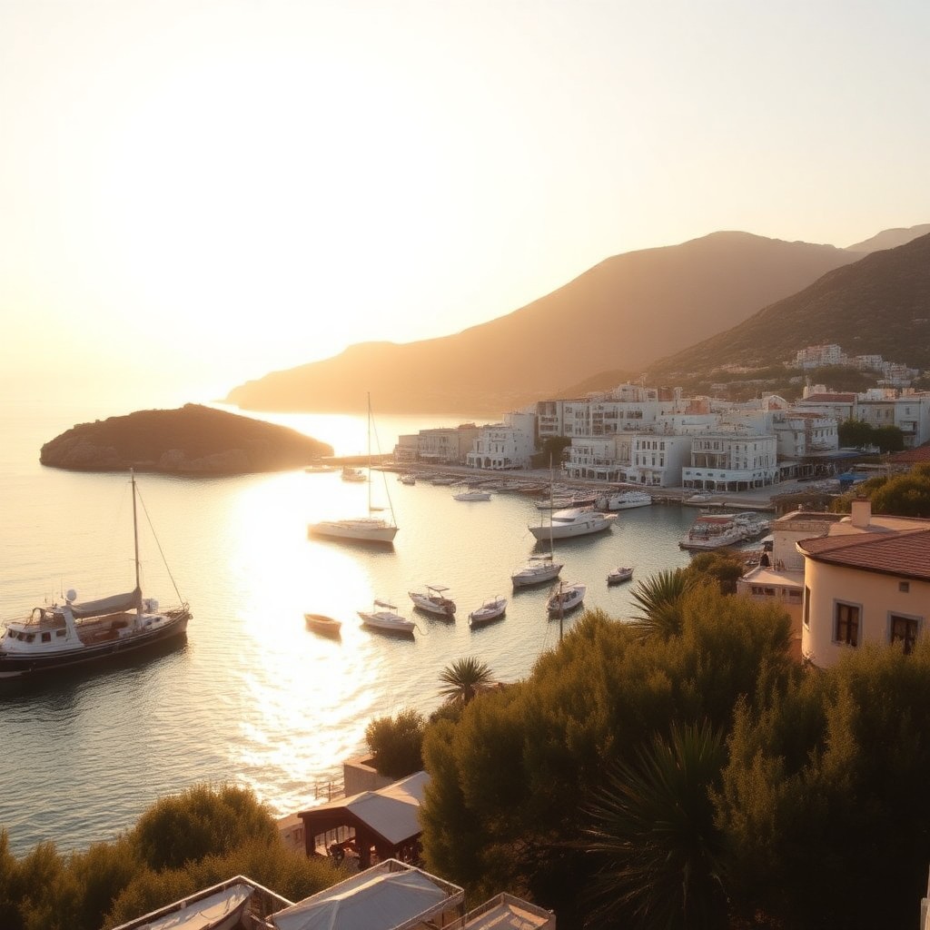 Rental car journey on Kos Island