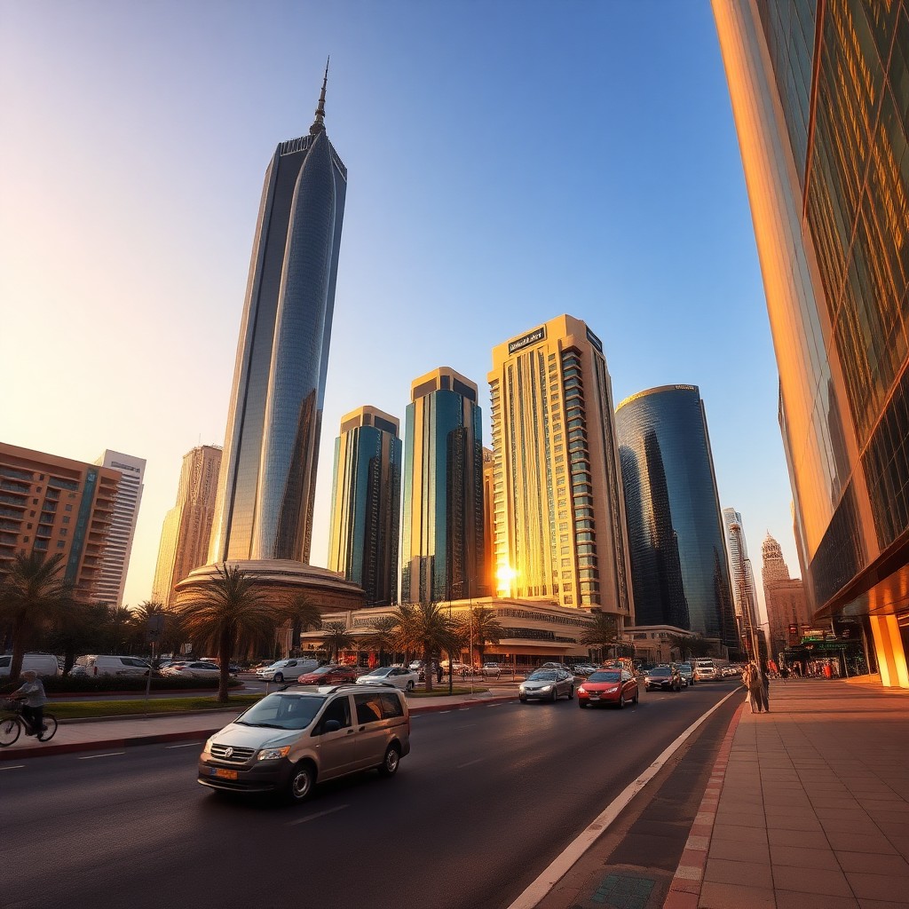 Car Hire Kuwait City Downtown