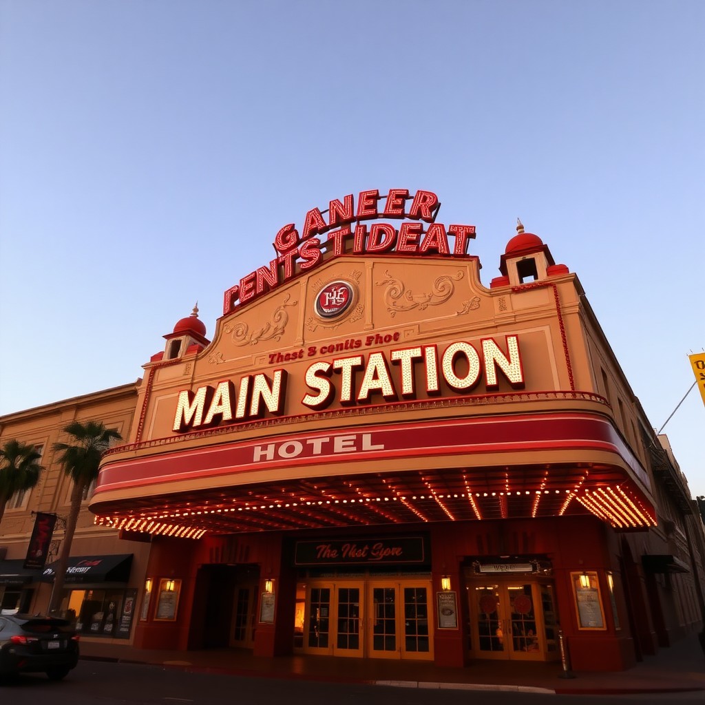 Car Hire Las Vegas Main Street Station Hotel