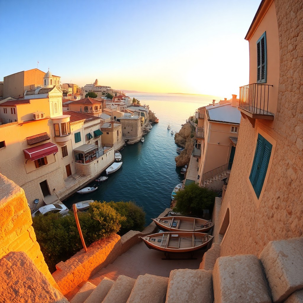 Rental car journey around Menorca in the Balearic Islands