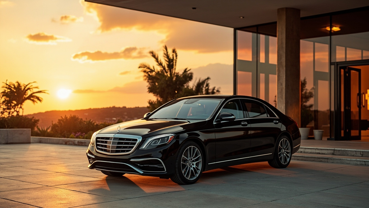 Luxury Mercedes-Benz S-Class for hire in Portugal Algarve